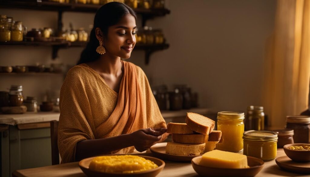 ghee consumption